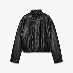 Leather Bomber